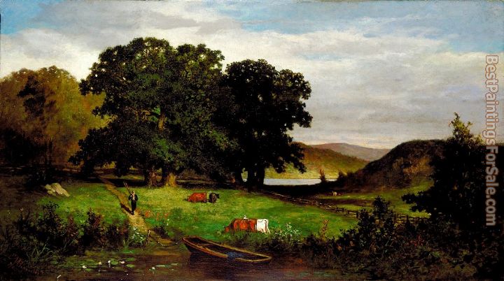 Edward Mitchell Bannister Paintings for sale